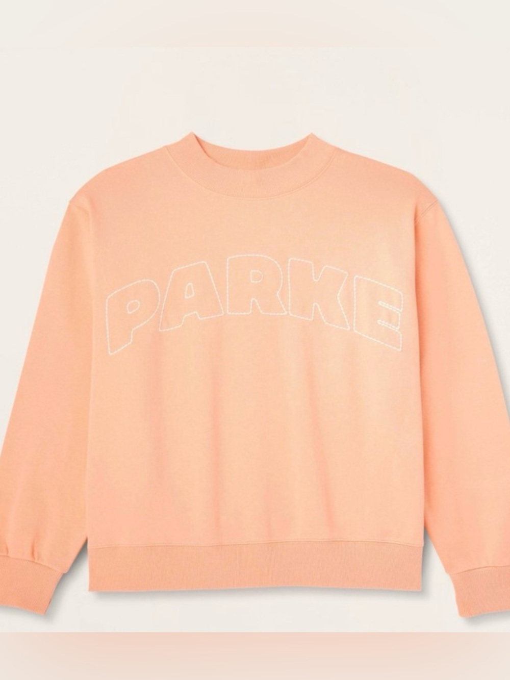 NWT Parke x Target peach mock neck S/M